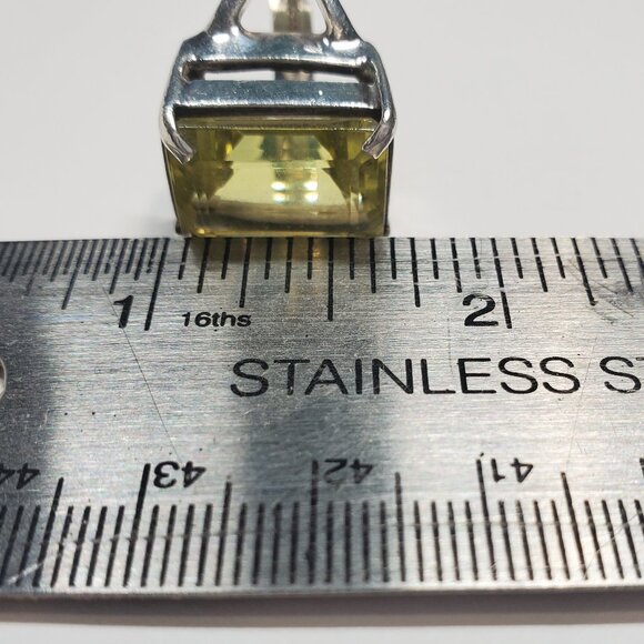 Lori Bonn Citrine Gemstone Sterling Silver Ring, Size 8 - Picture 10 of 10